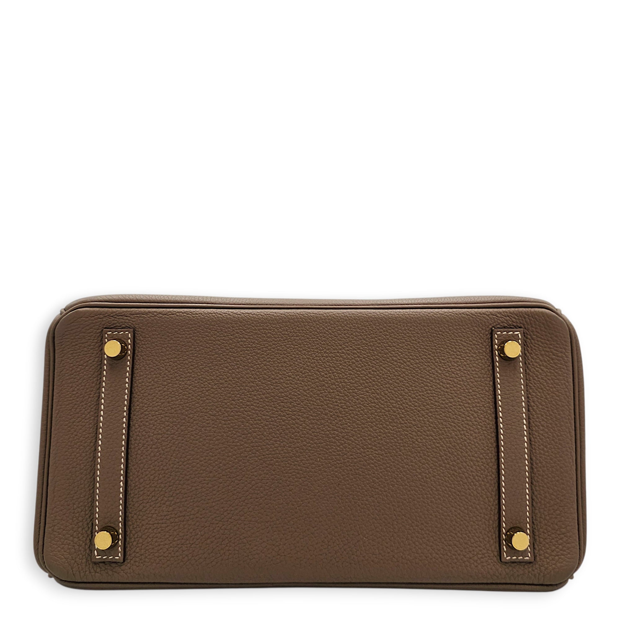 Birkin 30 Etoupe in Togo Gold hardware