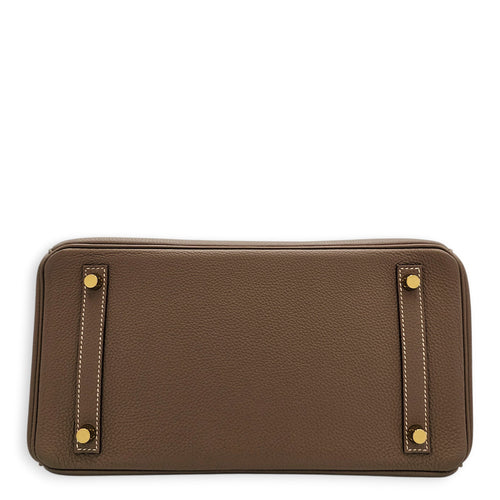 Birkin 30 Etoupe in Togo Gold hardware