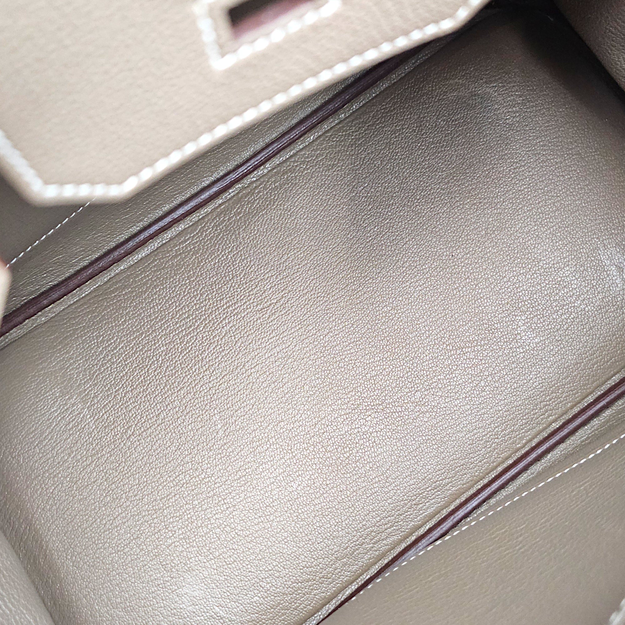 Birkin 30 Etoupe in Togo Gold hardware