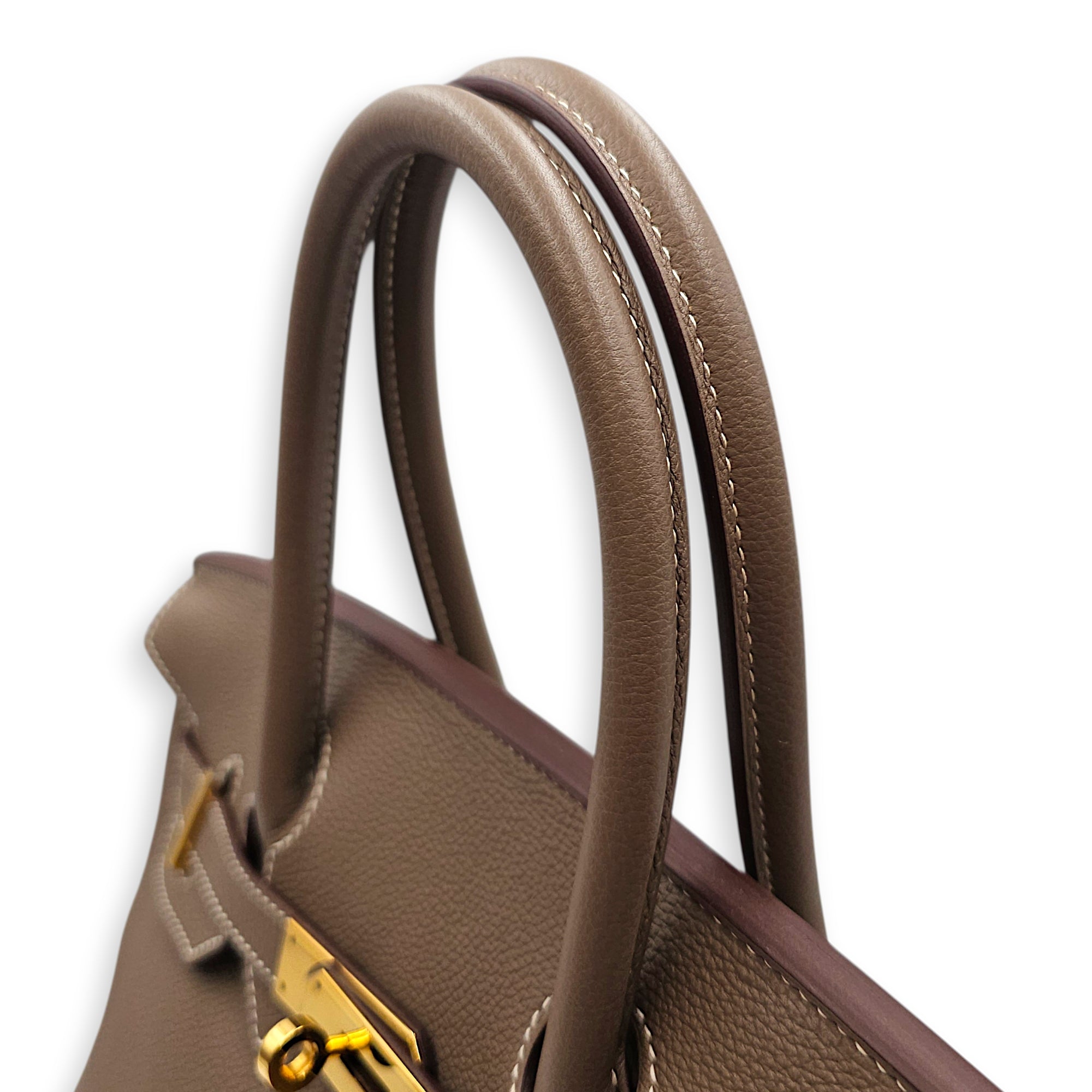 Birkin 30 Etoupe in Togo Gold hardware