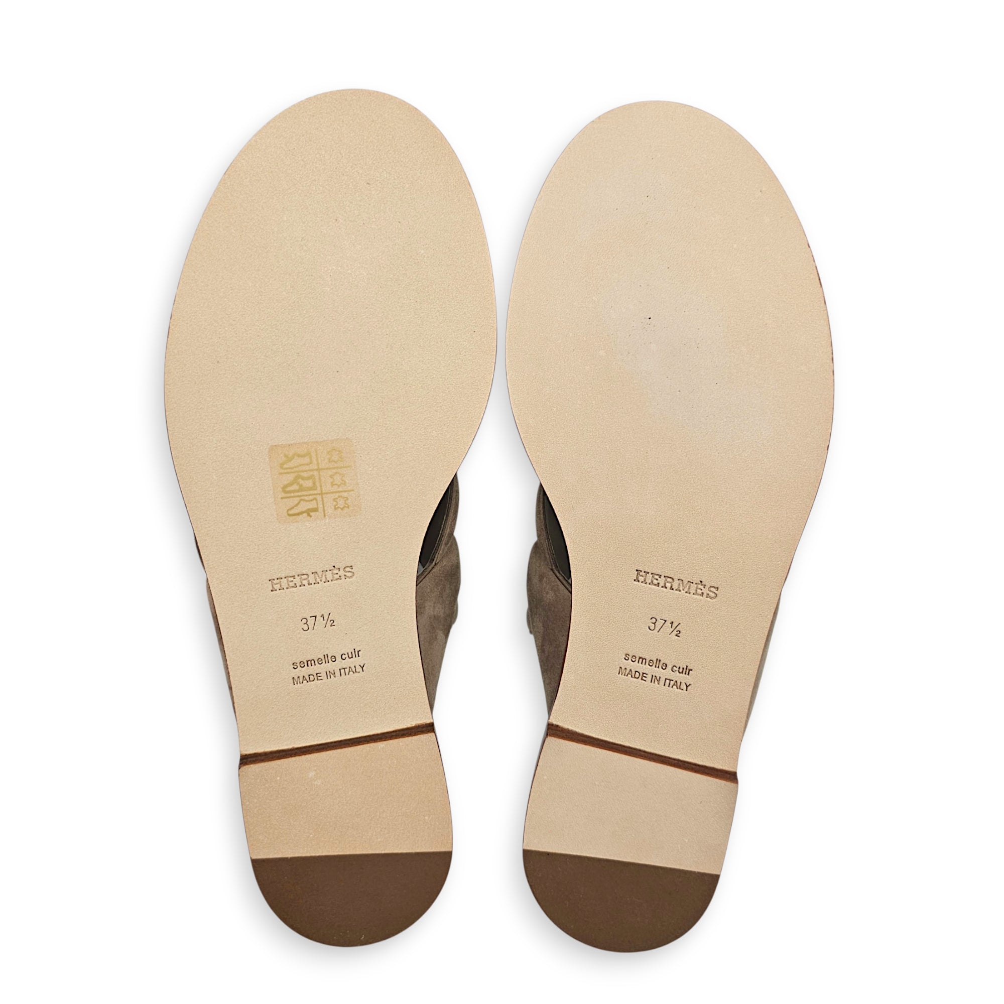 Lagune 37.5 Beige Sable Sandals in Suede Leather CL2606-21992 2