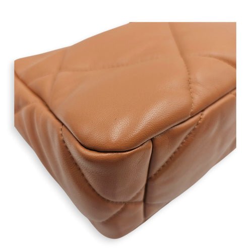 C19 Brown Shoulder Bag in Goat Leather Mixed hardware CL2606-22001 10