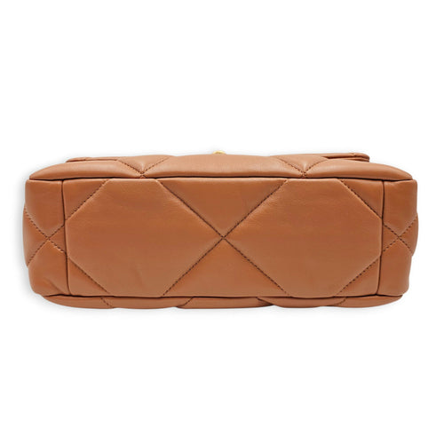 C19 Brown Shoulder Bag in Goat Leather Mixed hardware CL2606-22001 5