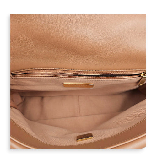 C19 Brown Shoulder Bag in Goat Leather Mixed hardware CL2606-22001 8