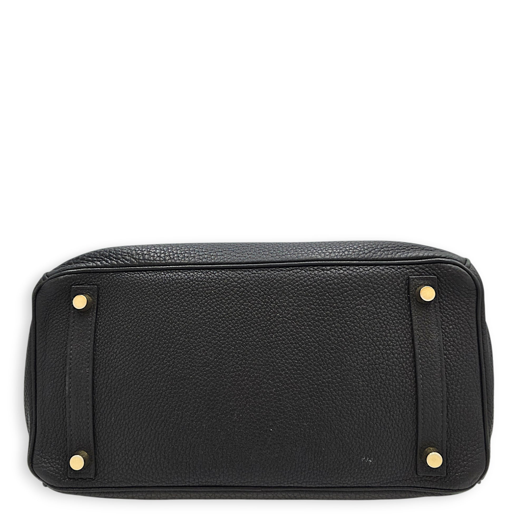 Birkin 30 Black in Togo Gold hardware CL2606-22011 5