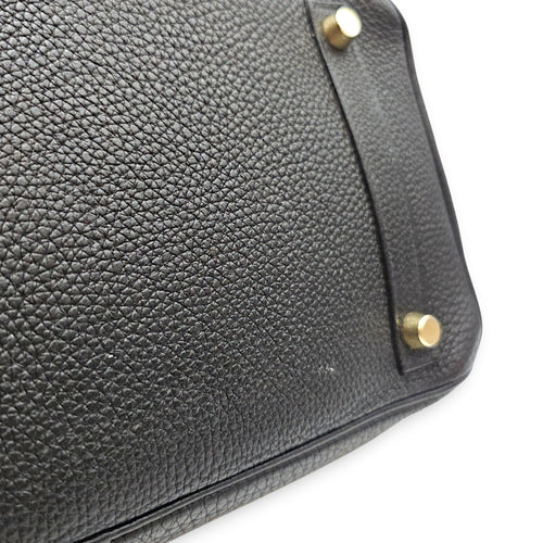 Birkin 30 Black in Togo Gold hardware CL2606-22011 7