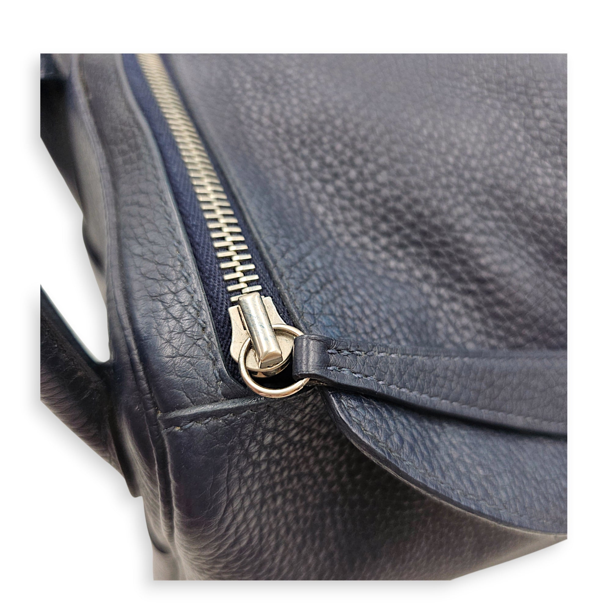 Lindy 30 Blue Nuit in Clemence Palladium hardware CL2606-22018 11