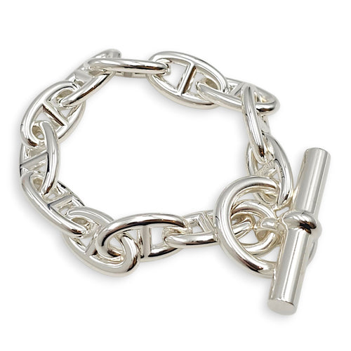 Chaine d'ancre bracelet, medium model. 12 links Silver Bracelet Silver hardware