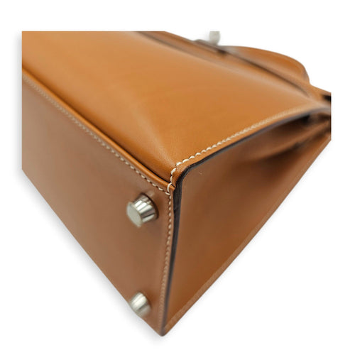 Sellier Kelly 28 Naturel Sable  in Butler Palladium hardware CL2606-22023 11