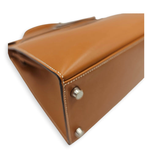 Sellier Kelly 28 Naturel Sable  in Butler Palladium hardware CL2606-22023 12