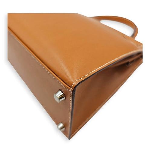 Sellier Kelly 28 Naturel Sable  in Butler Palladium hardware CL2606-22023 13