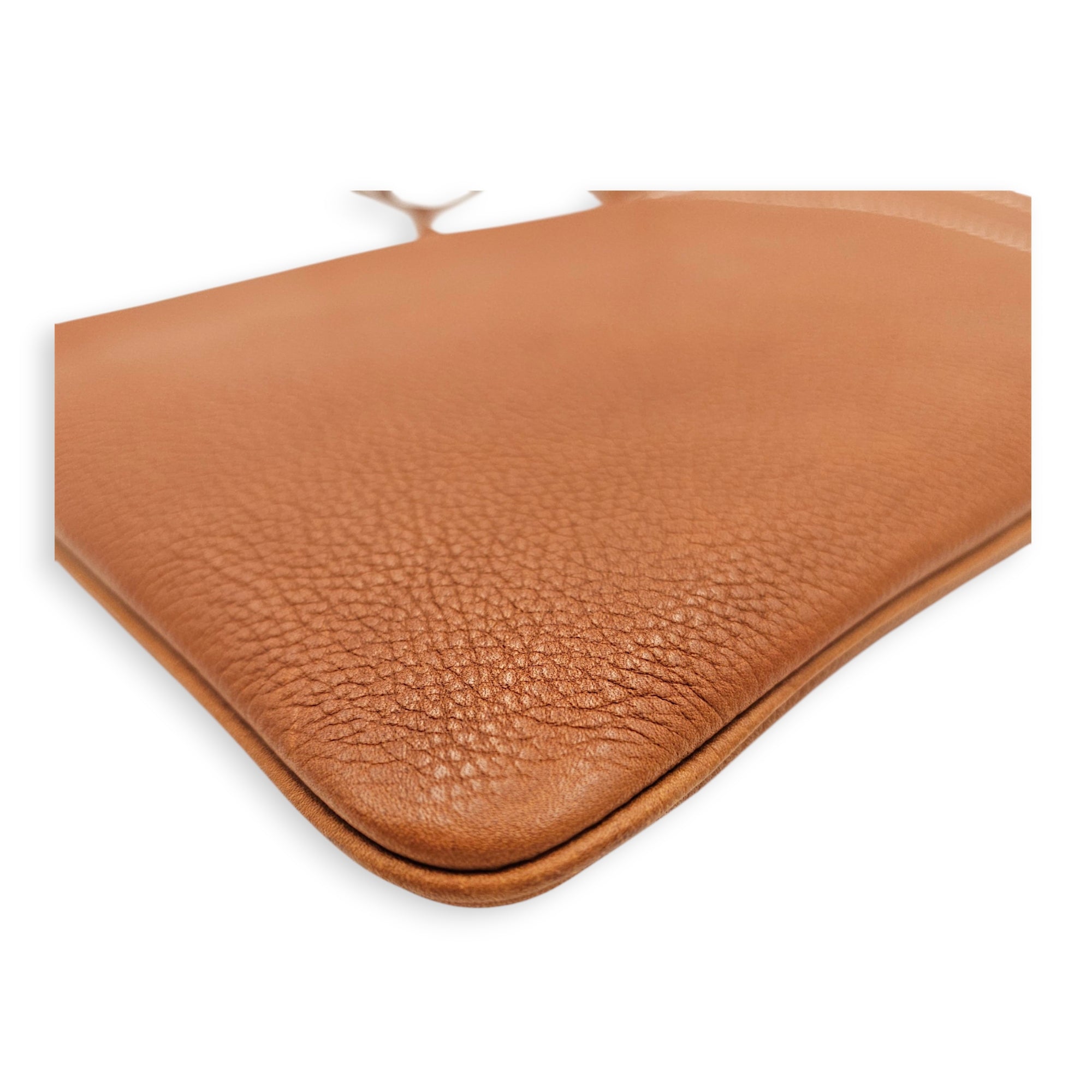 Aline Mini Fauve in Barenia Faubourg Palladium hardware CL2606-22024 11