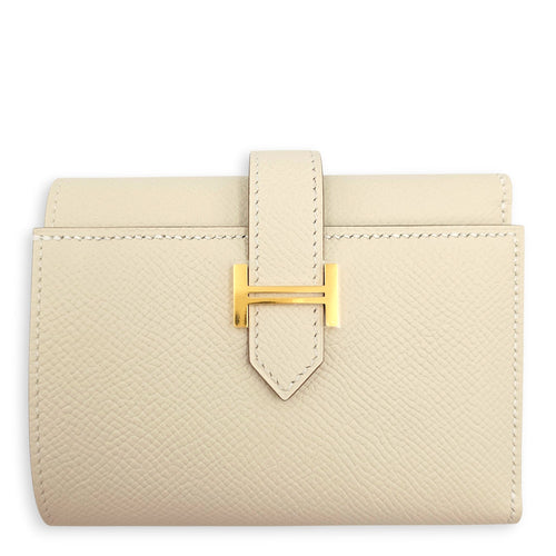 Bearn Craie Combine Wallet in Epsom Gold hardware CL2606-22029 1
