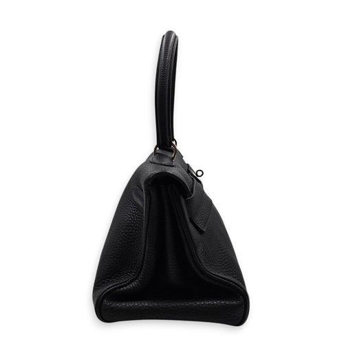Shoulder Kelly 42 Black in Togo Palladium hardware CL2606-22031 3