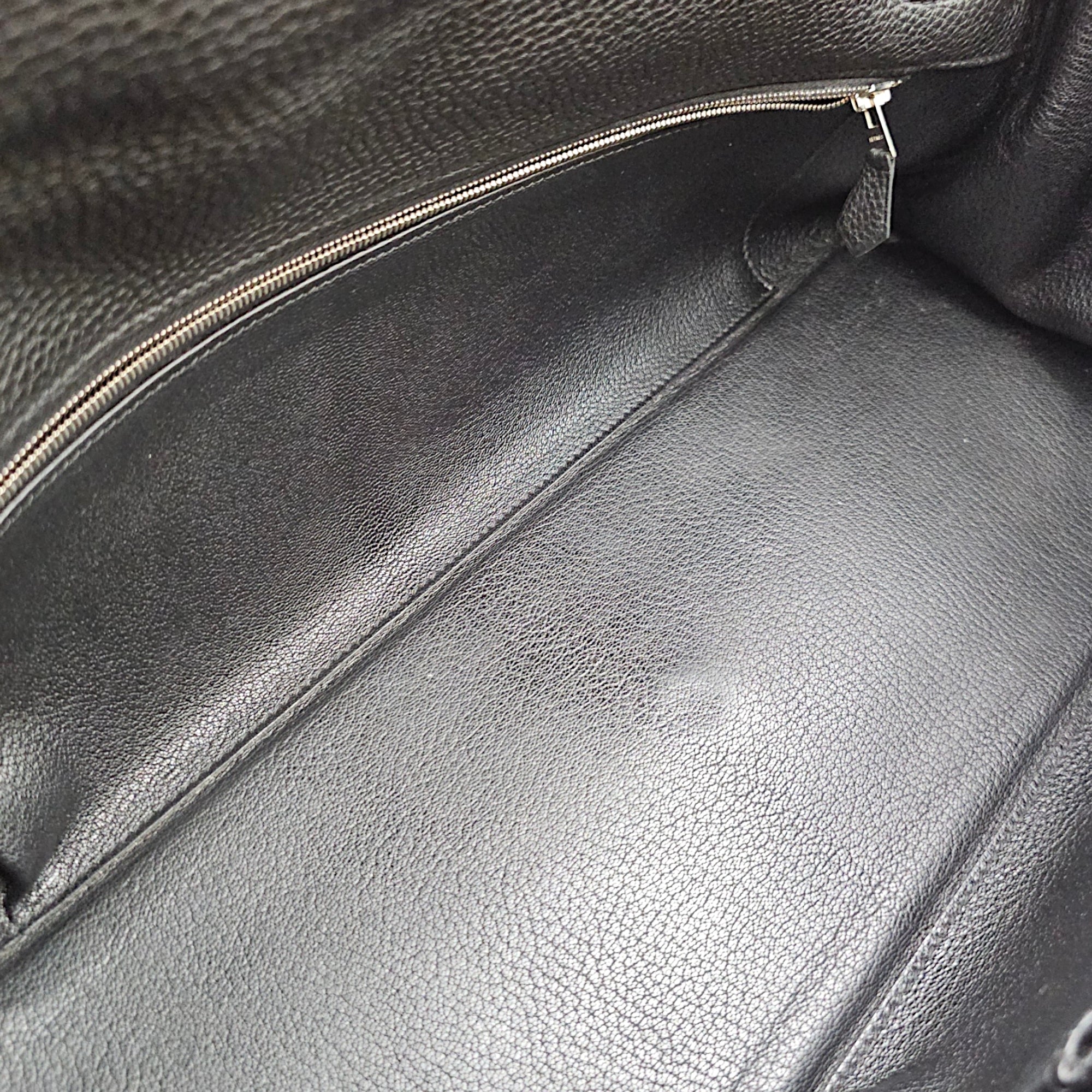 Shoulder Kelly 42 Black in Togo Palladium hardware CL2606-22031 6