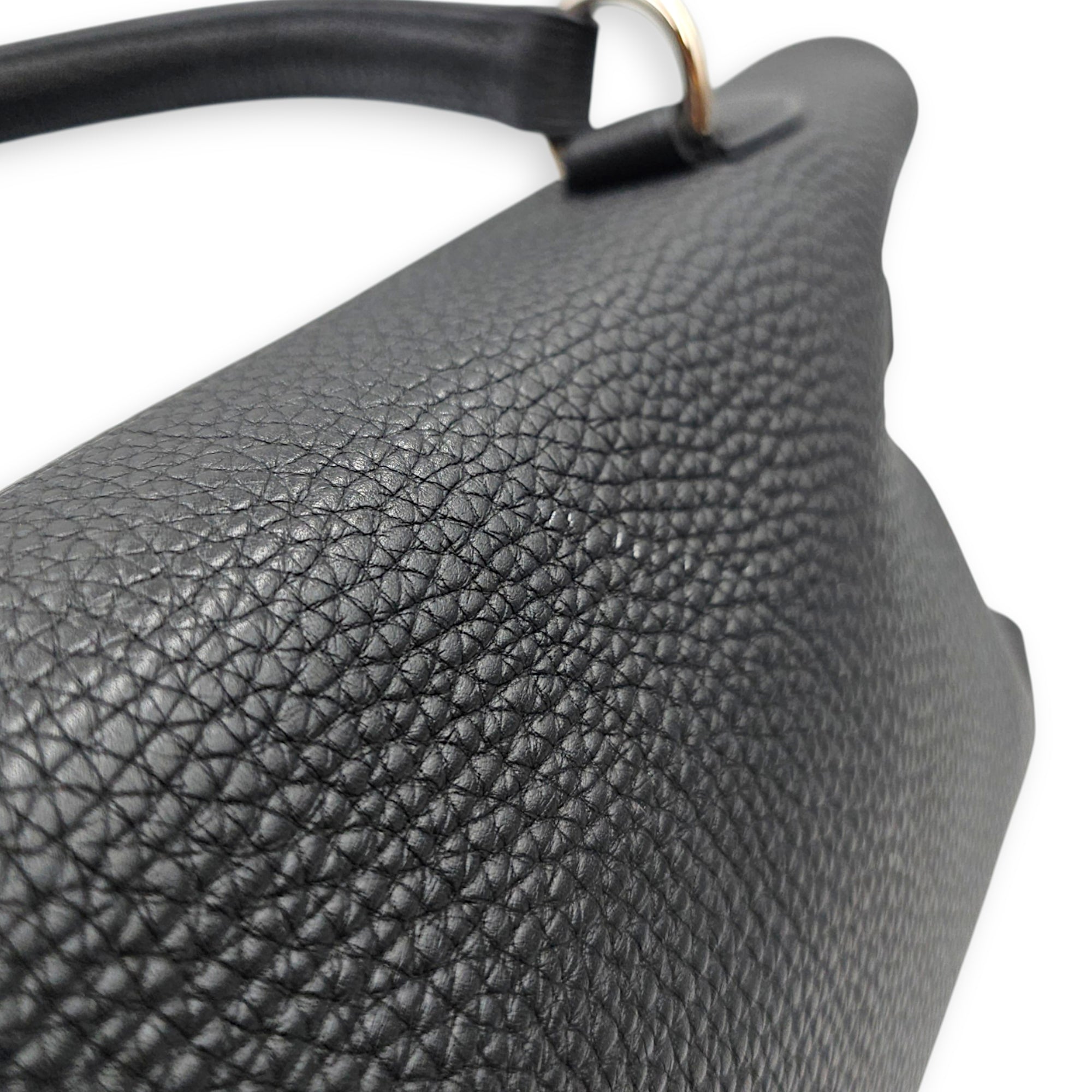 Shoulder Kelly 42 Black in Togo Palladium hardware CL2606-22031 7