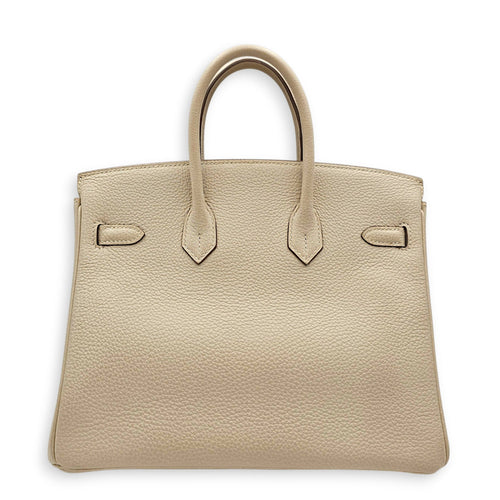 Birkin 25 Craie in Togo Gold hardware CL2606-22033 2