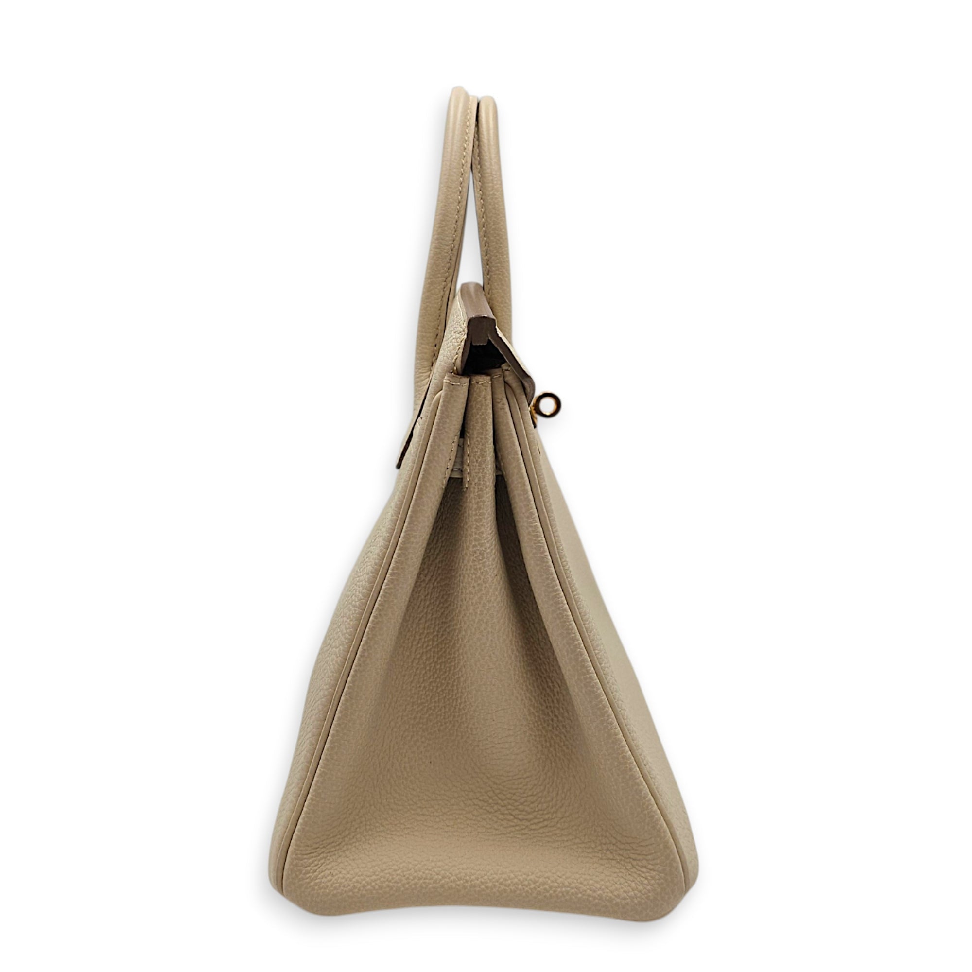 Birkin 25 Craie in Togo Gold hardware CL2606-22033 3