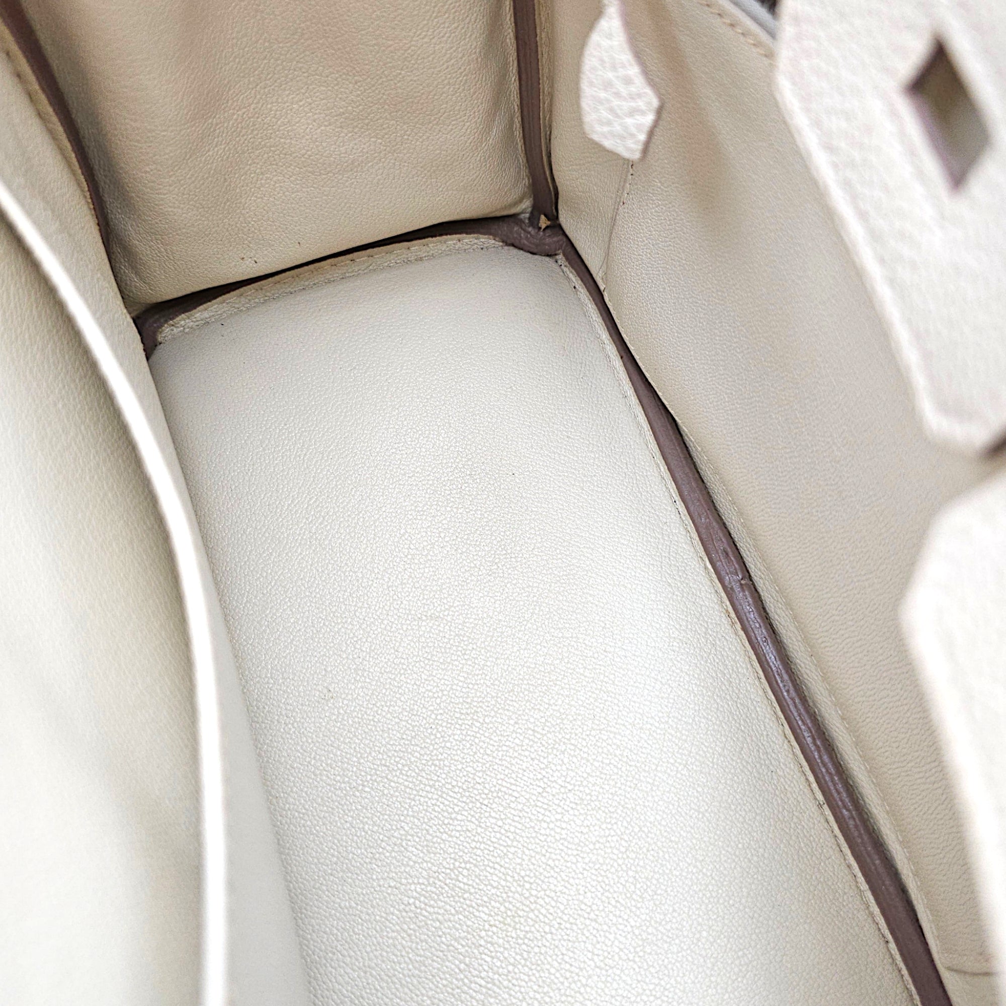 Birkin 25 Craie in Togo Gold hardware CL2606-22033 6