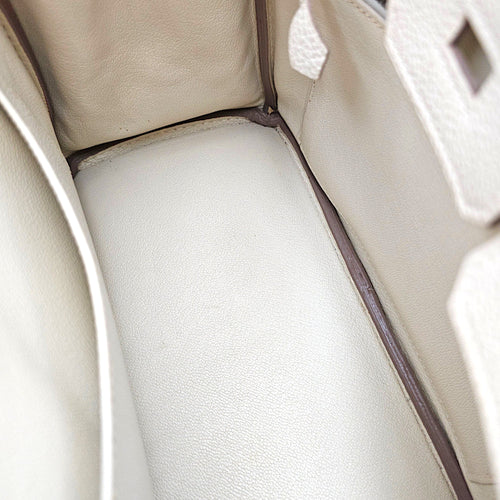 Birkin 25 Craie in Togo Gold hardware CL2606-22033 6