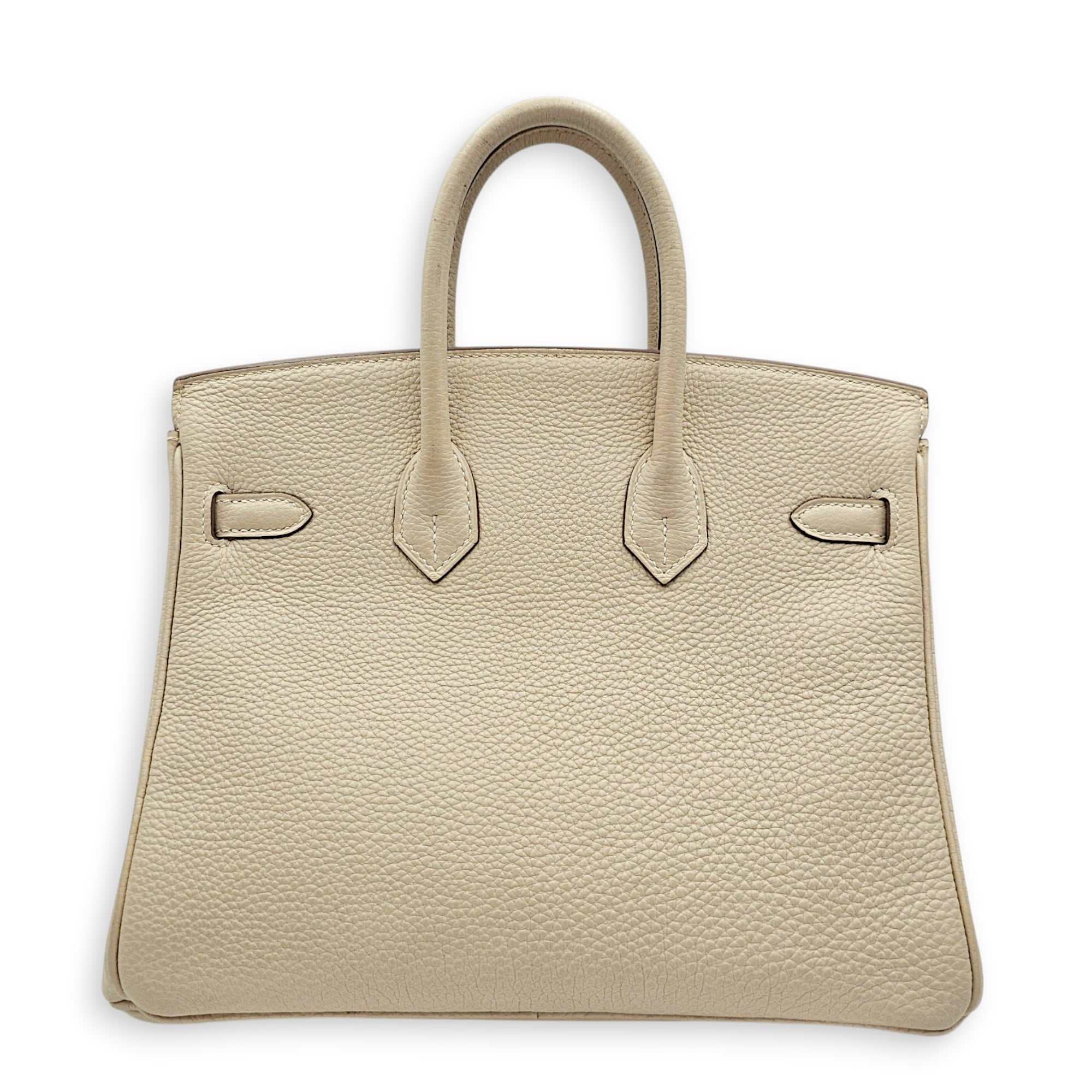 Birkin 25 Craie in Togo Gold hardware CL2606-22035 2