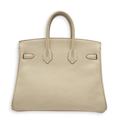 Birkin 25 Craie in Togo Gold hardware CL2606-22035 2