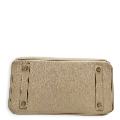 Birkin 25 Craie in Togo Gold hardware CL2606-22035 5