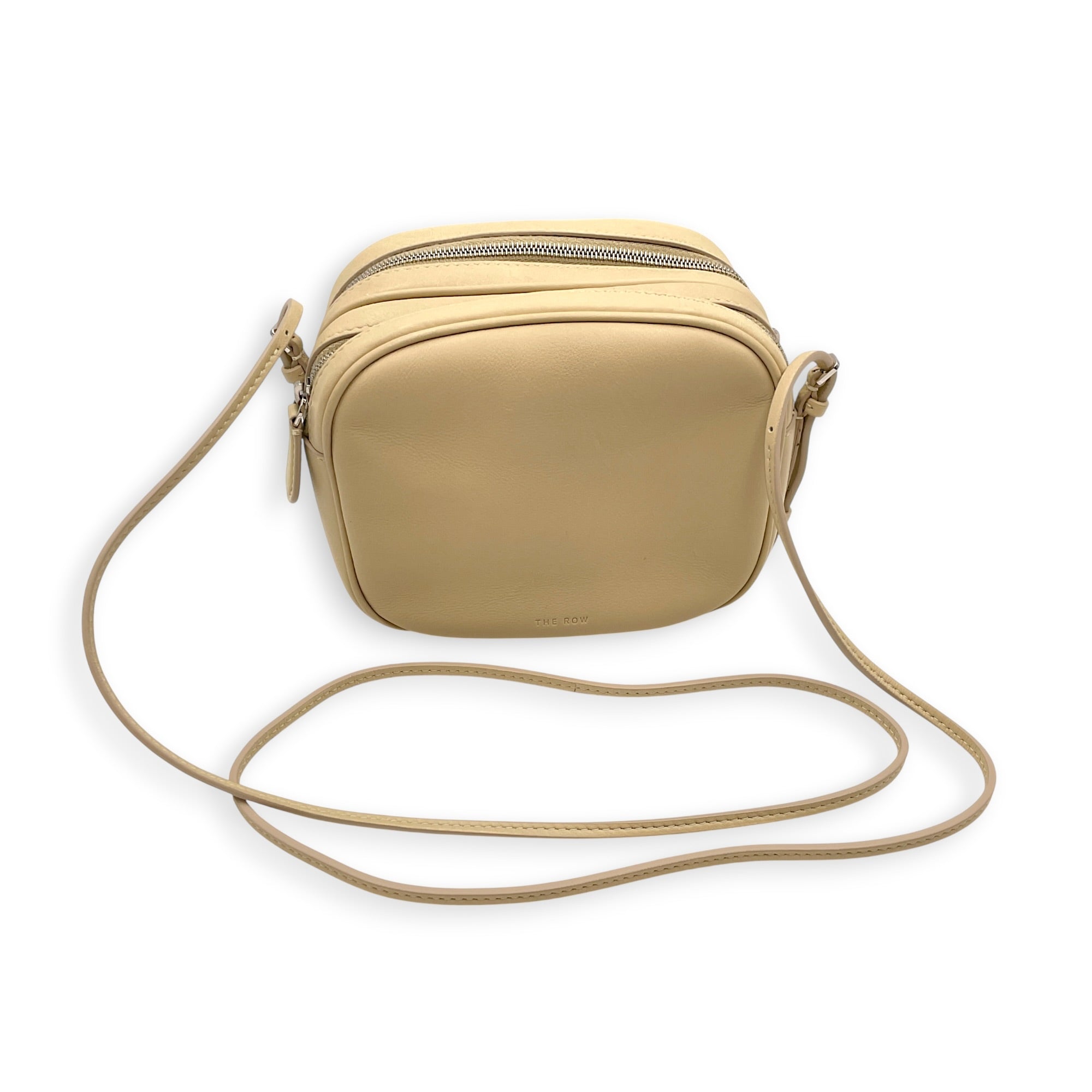 Twin Two Mini Oyster Crossbody Bag in Calfskin Silver hardware CL2606-22040 10