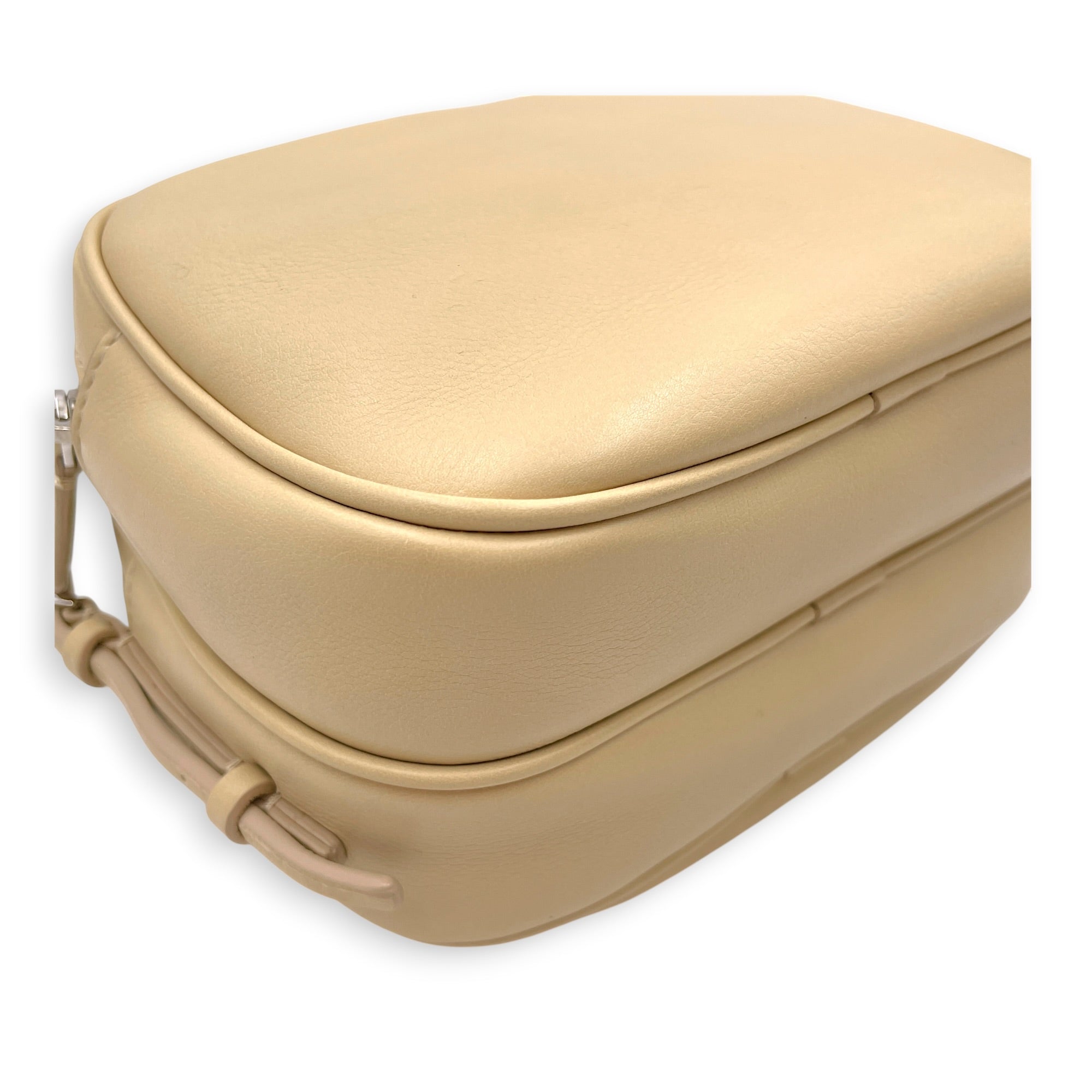 Twin Two Mini Oyster Crossbody Bag in Calfskin Silver hardware CL2606-22040 12