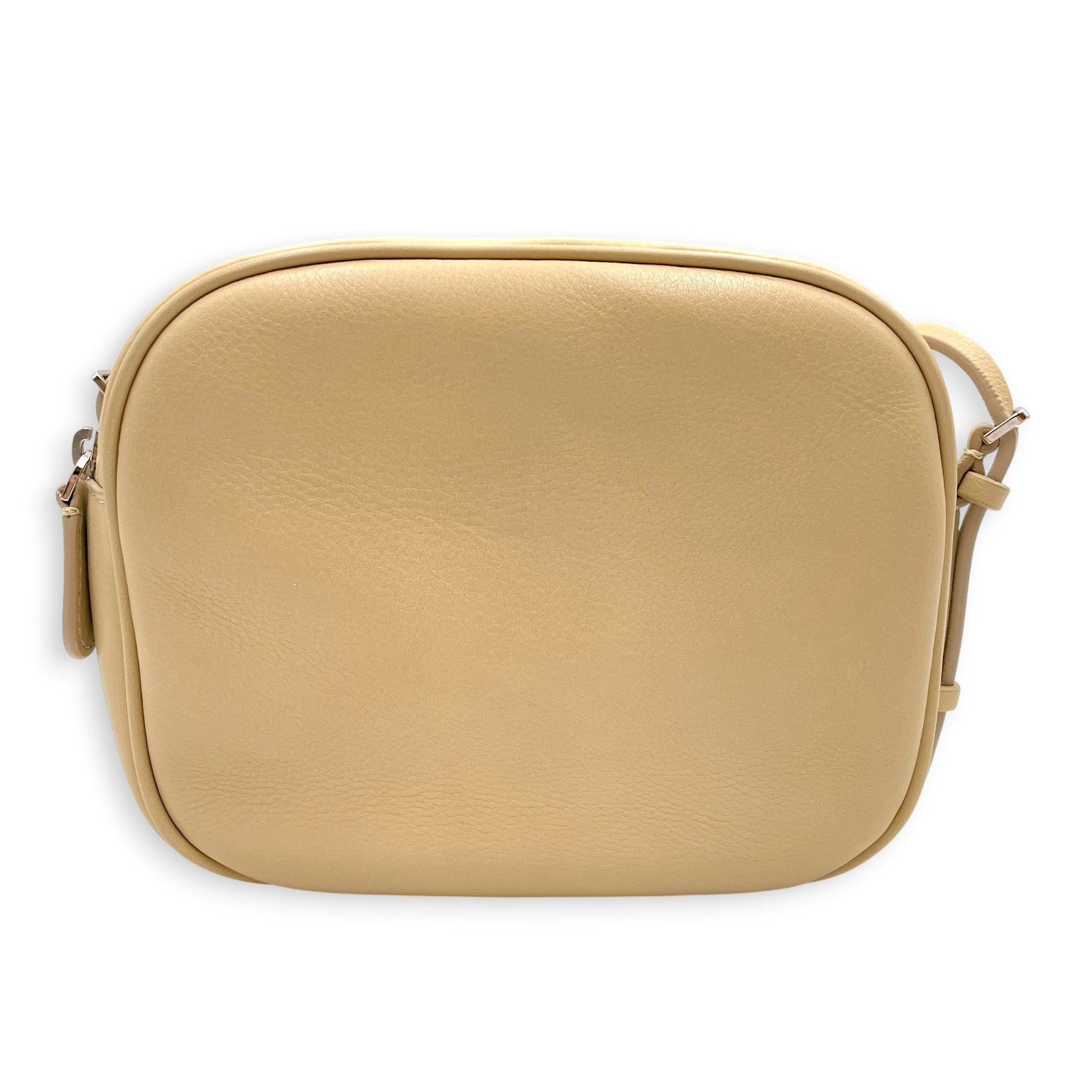 Twin Two Mini Oyster Crossbody Bag in Calfskin Silver hardware CL2606-22040 2