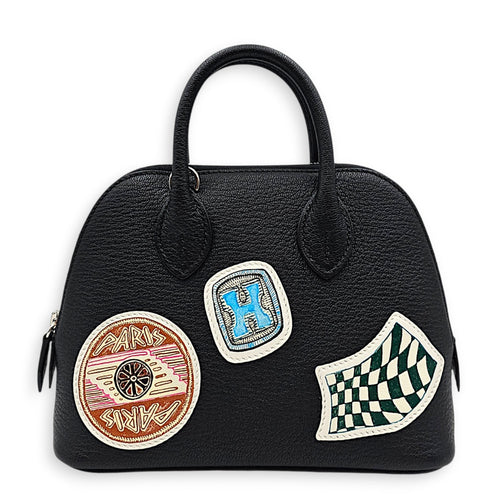 Bolide 1923 Travel Mini Black in Chevre Mysore Palladium hardware CL2606-22045 1