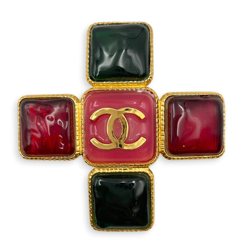 Gold Brooch CL2606-22049 1