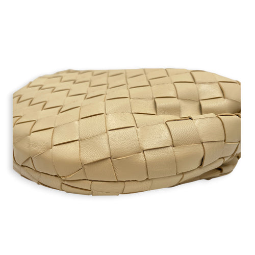 Jodie Mini Beige Top Handle Bag in Nappa Leather Gold hardware CL2606-22054 10