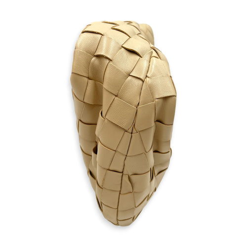Jodie Mini Beige Top Handle Bag in Nappa Leather Gold hardware CL2606-22054 3