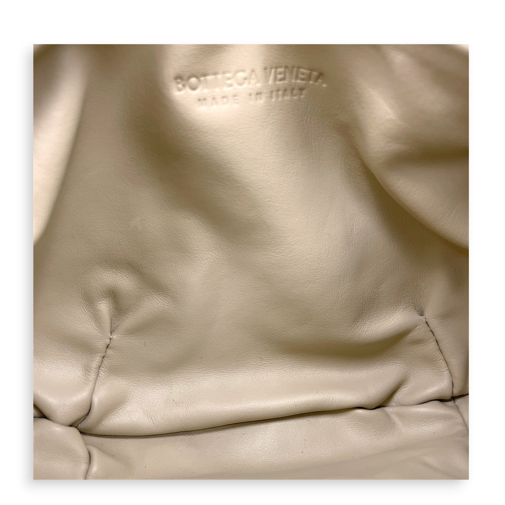 Jodie Mini Beige Top Handle Bag in Nappa Leather Gold hardware CL2606-22054 6