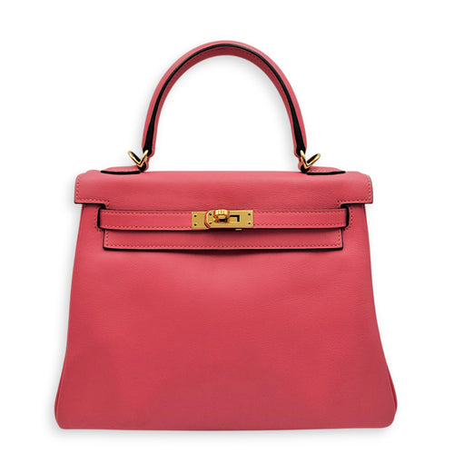Kelly 25 Rose Azalee in Swift Gold hardware CL2606-22055 1