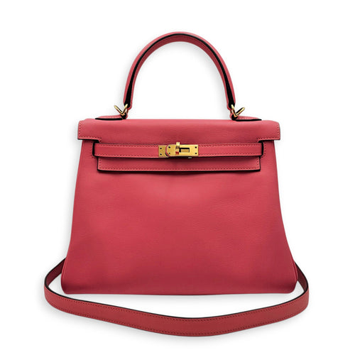 Kelly 25 Rose Azalee in Swift Gold hardware CL2606-22055 13