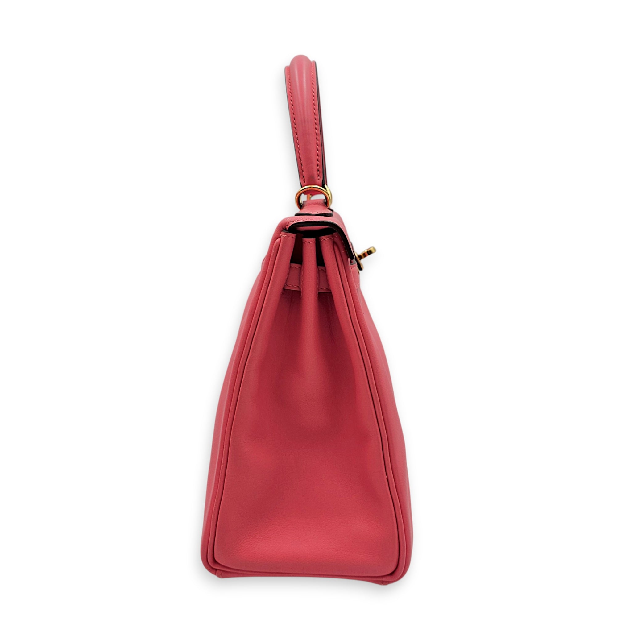 Kelly 25 Rose Azalee in Swift Gold hardware CL2606-22055 3