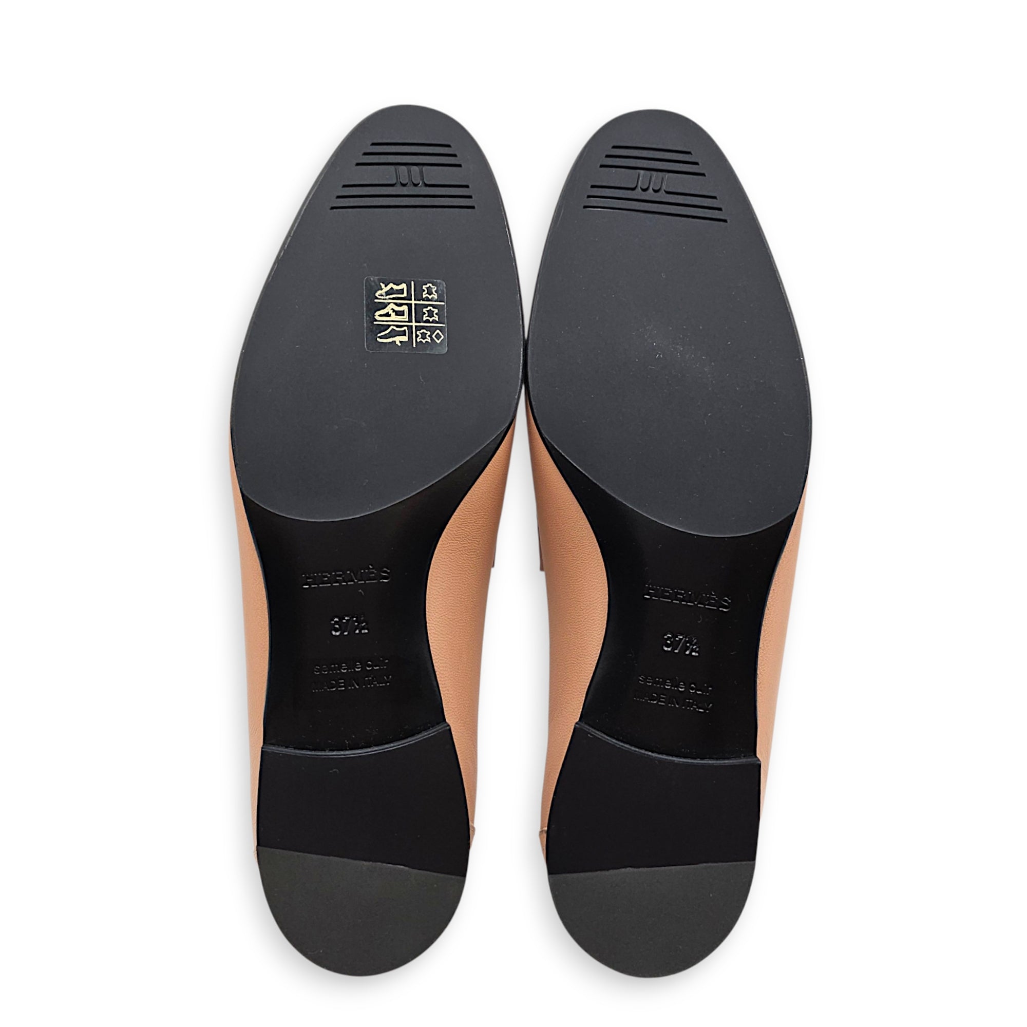 Royal 37.5 Beige Perlino Loafers in Chevre Leather CL2606-22058 2