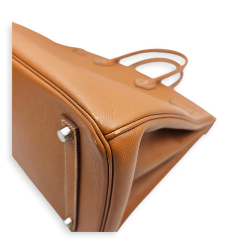 Birkin 35 Gold in Epsom Palladium hardware CL2606-22073 10