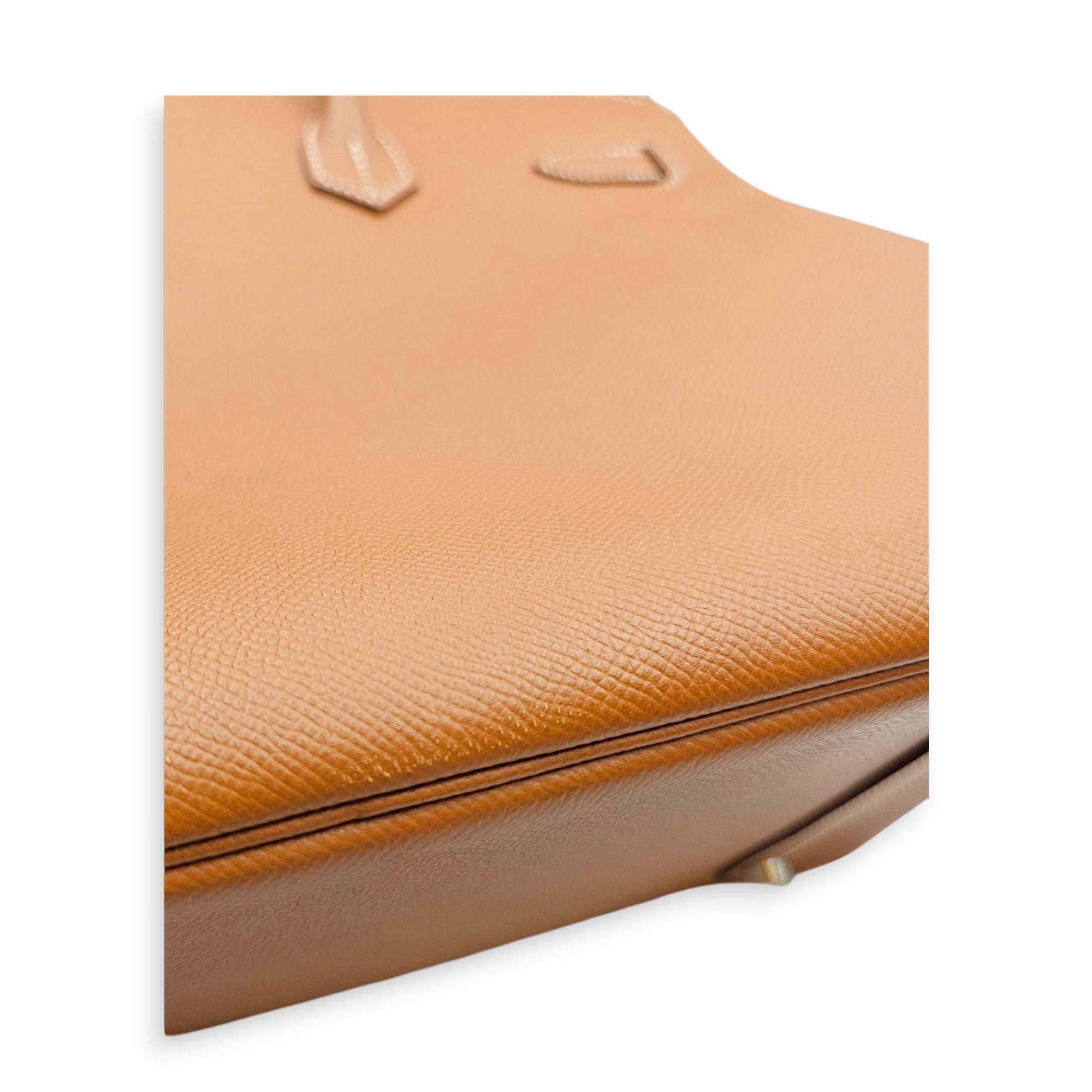 Birkin 35 Gold in Epsom Palladium hardware CL2606-22073 11