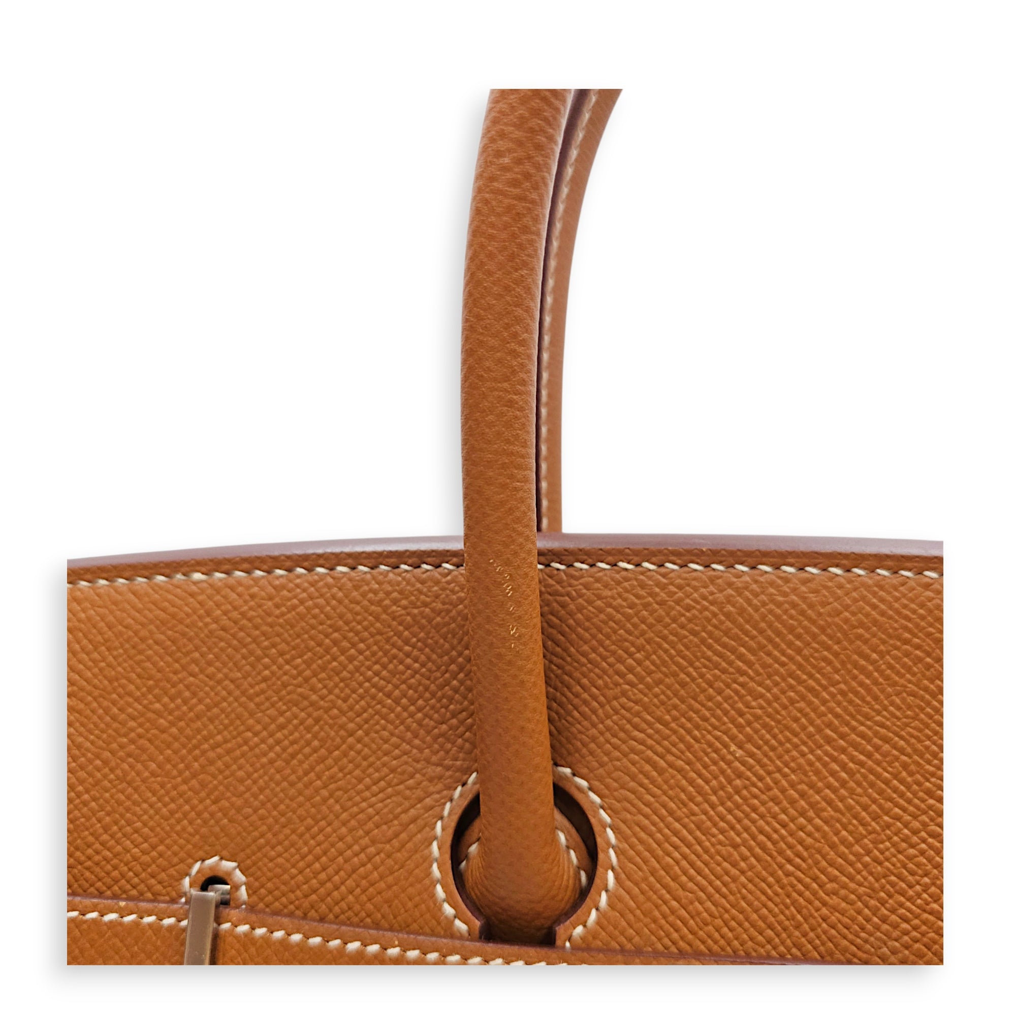 Birkin 35 Gold in Epsom Palladium hardware CL2606-22073 14