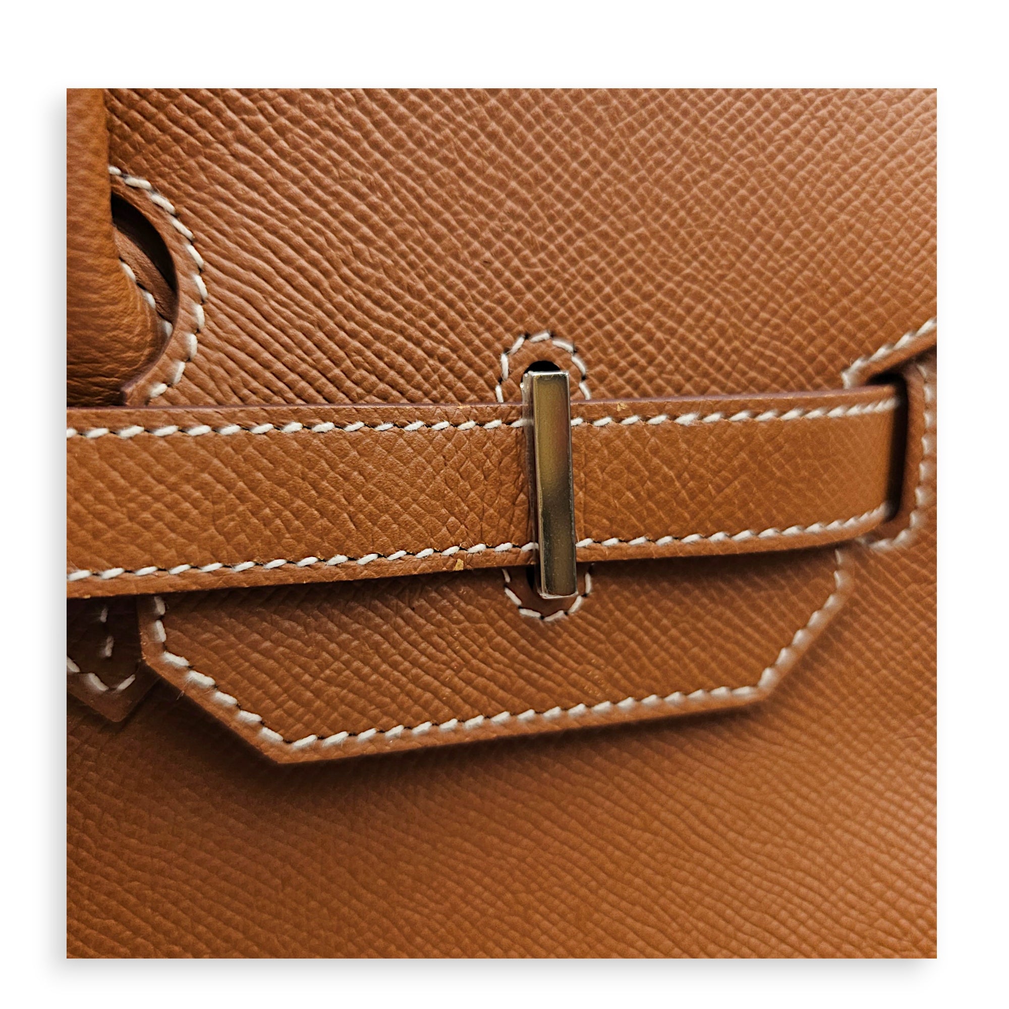 Birkin 35 Gold in Epsom Palladium hardware CL2606-22073 16