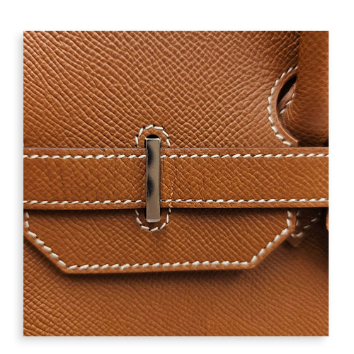 Birkin 35 Gold in Epsom Palladium hardware CL2606-22073 17