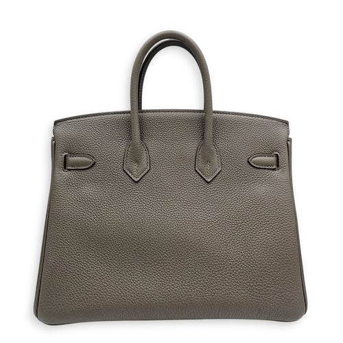 Birkin 25 Gris Meyer in Togo Gold hardware CL2606-22079 2