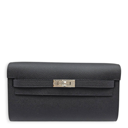Kelly To Go Black Crossbody Bag in Epsom Palladium hardware CL2606-22082 1