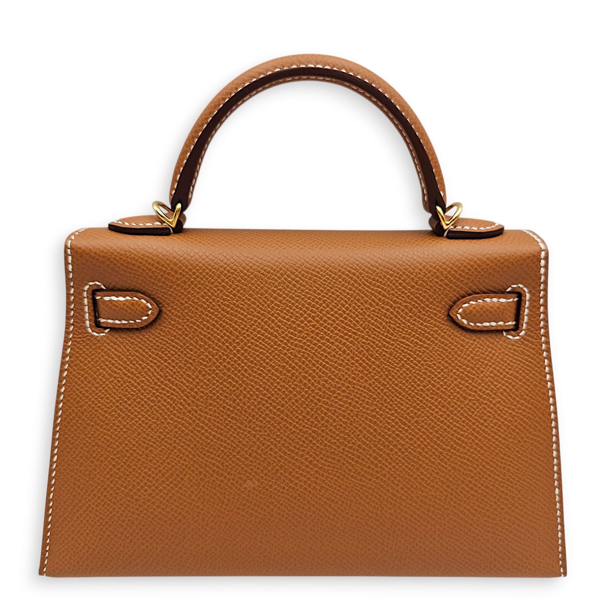 Sellier Kelly 20 Gold in Epsom Gold hardware CL2606-22085 2