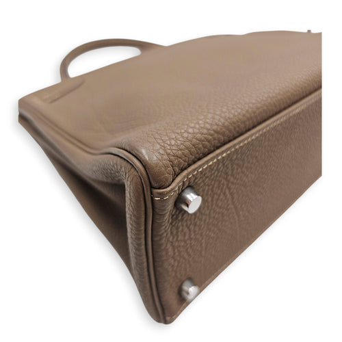 Kelly 32 Etoupe in Togo Palladium hardware