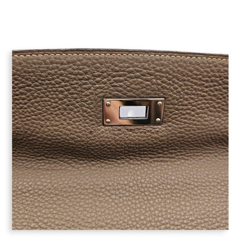 Kelly 32 Etoupe in Togo Palladium hardware CL2606-22088 14