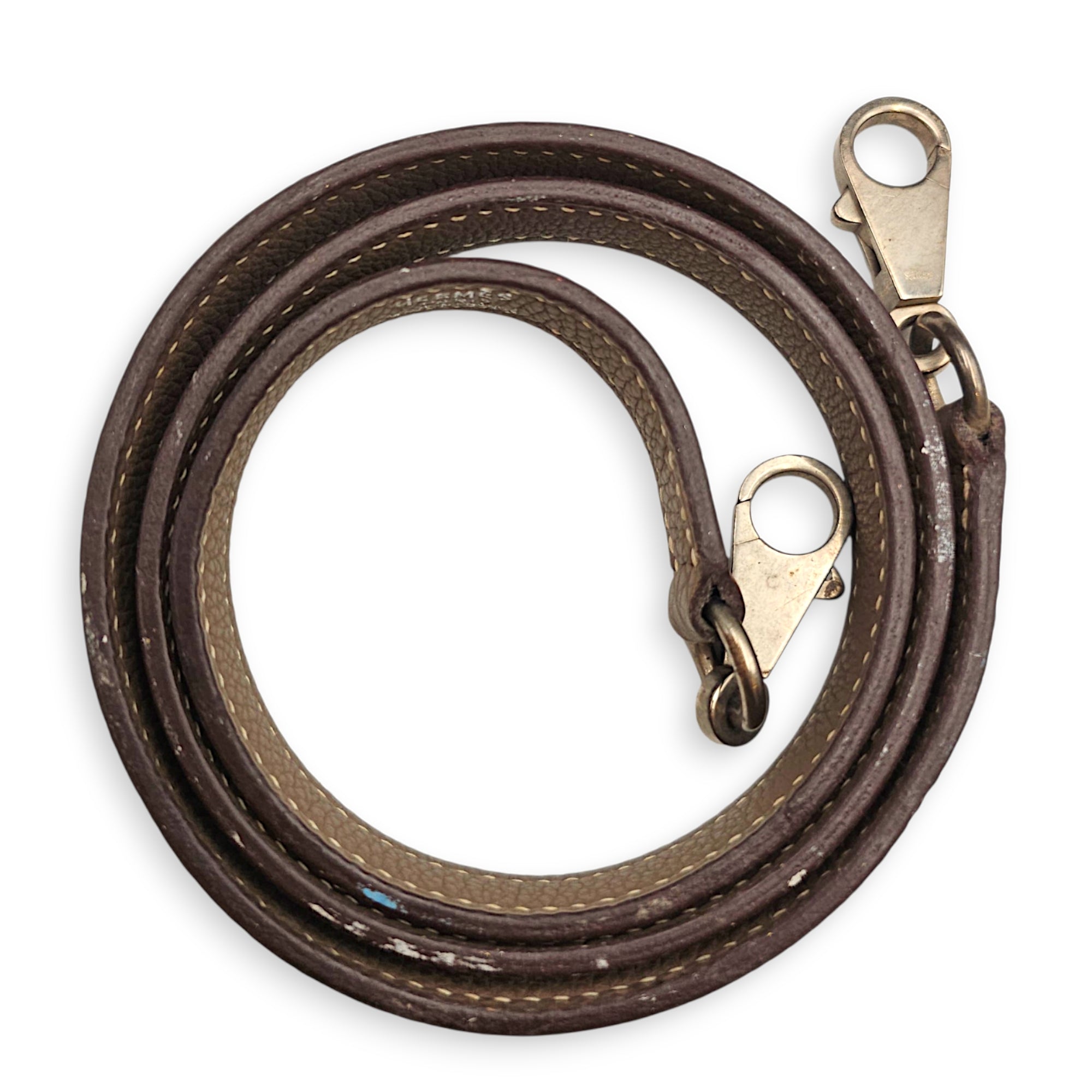 Kelly 32 Etoupe in Togo Palladium hardware